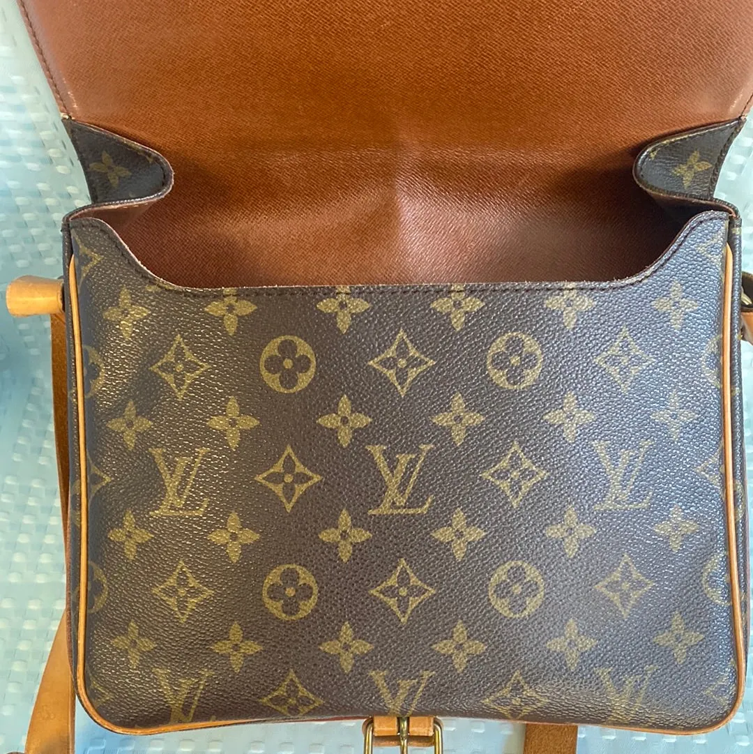 Louis Vuitton Cartouchiere GM Monogram Canvas Crossbody