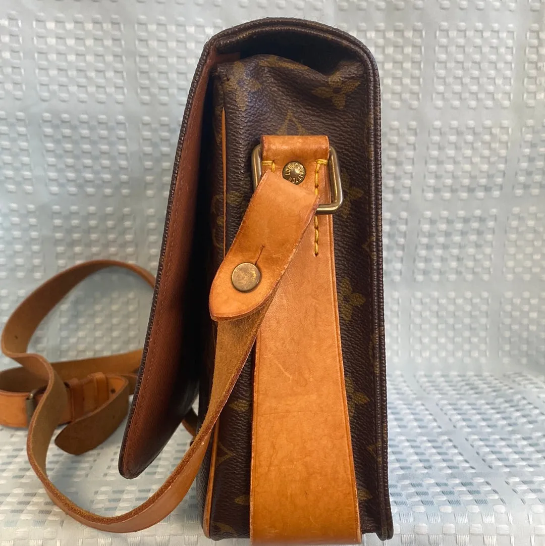 Louis Vuitton Cartouchiere GM Monogram Canvas Crossbody