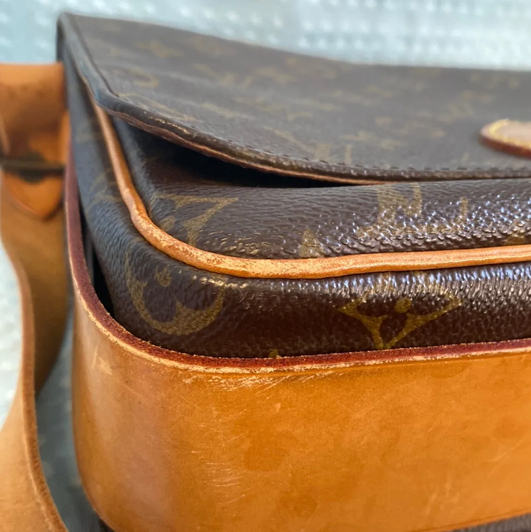 Louis Vuitton Cartouchiere GM Monogram Canvas Crossbody