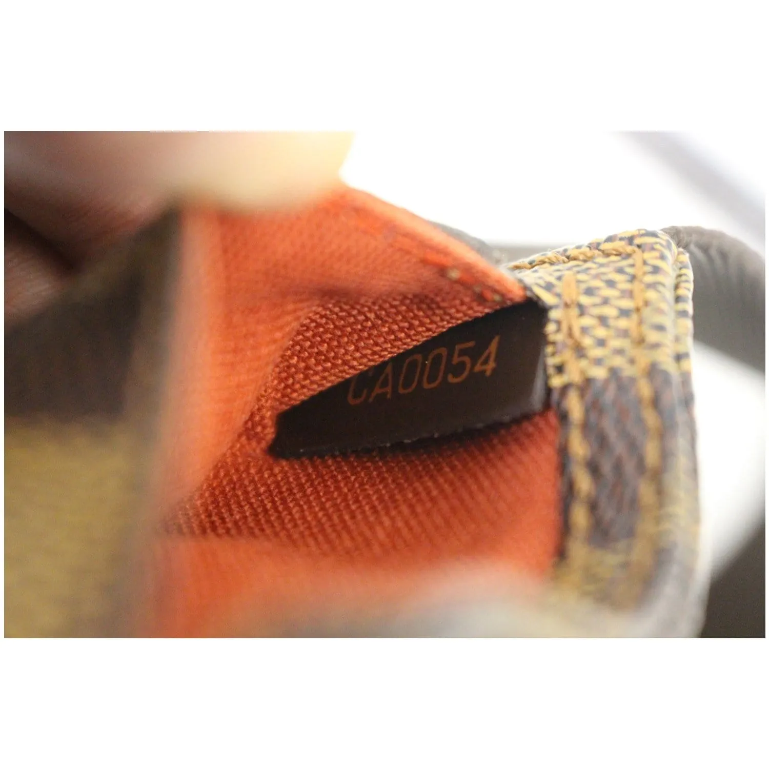 LOUIS VUITTON Damier Ebene Geronimos Brown Hip Bag