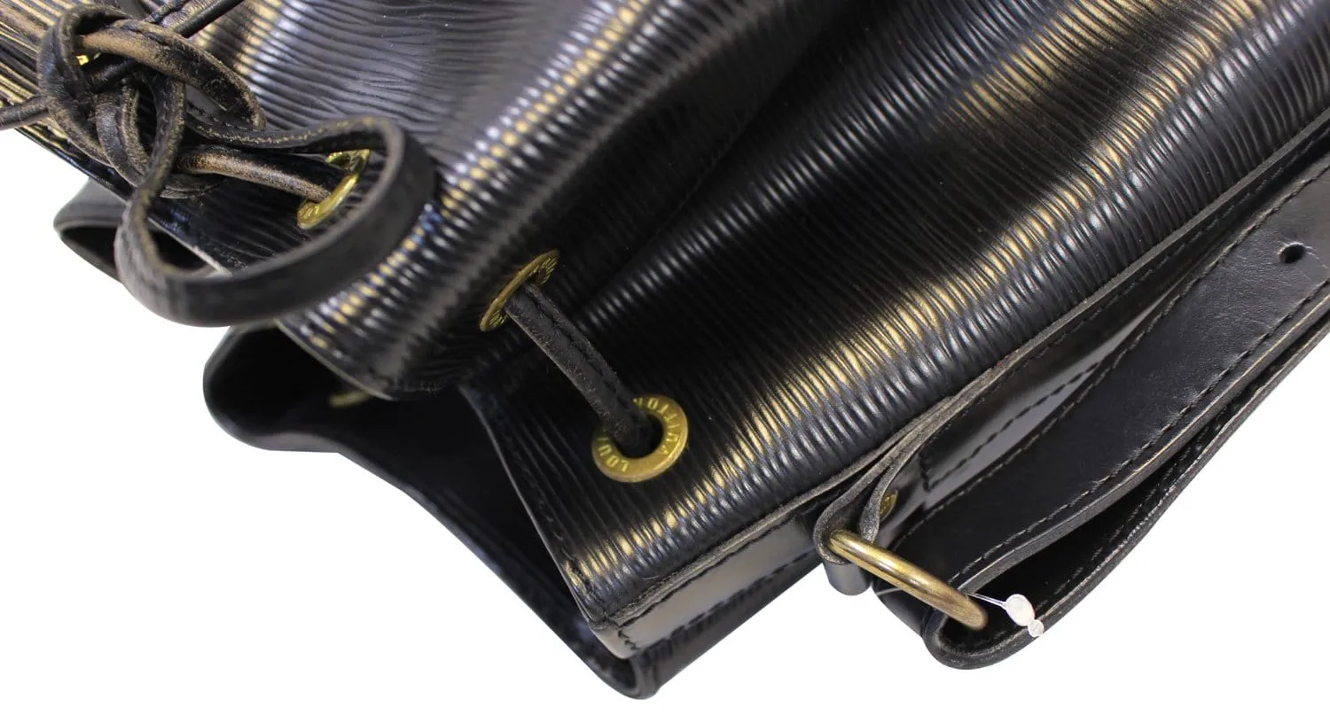 LOUIS VUITTON Epi Leather Petit Noe Black Shoulder Bag - Last Call