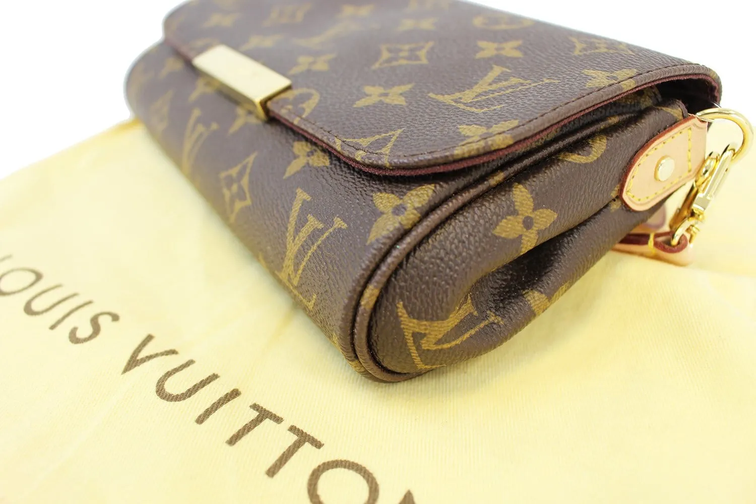 LOUIS VUITTON Monogram Canvas Favorite PM Crossbody Bag