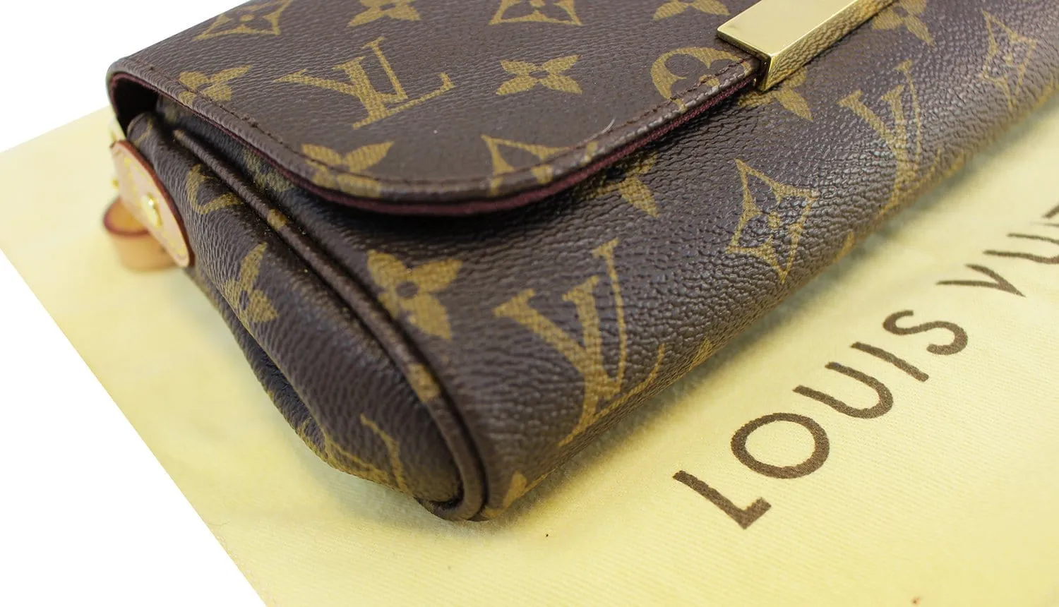 LOUIS VUITTON Monogram Canvas Favorite PM Crossbody Bag