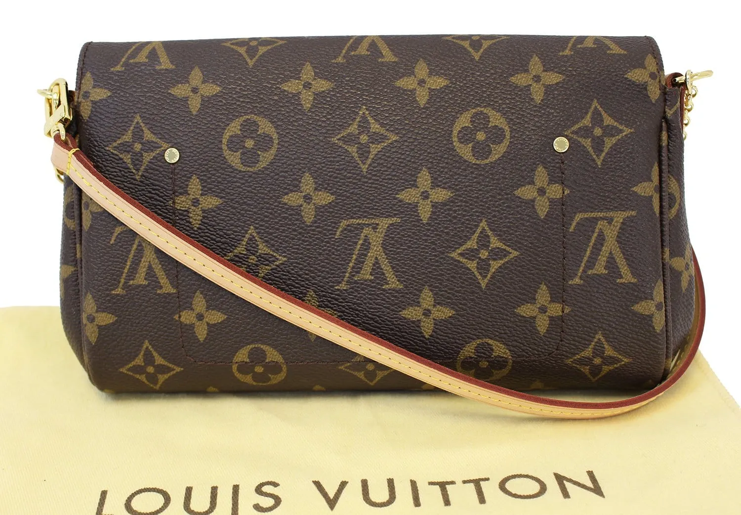 LOUIS VUITTON Monogram Canvas Favorite PM Crossbody Bag
