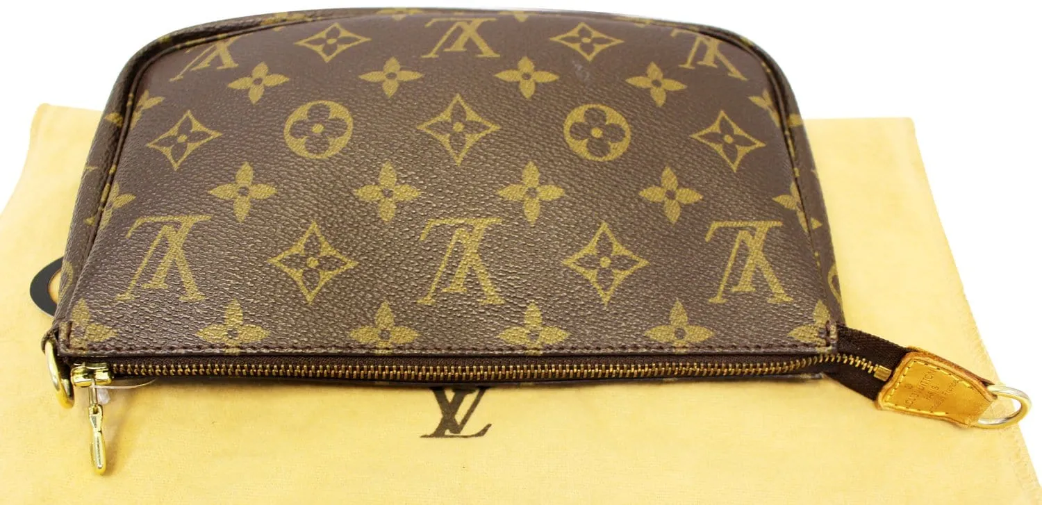LOUIS VUITTON Monogram Pochette Accessoires Long Shoulder Pouch
