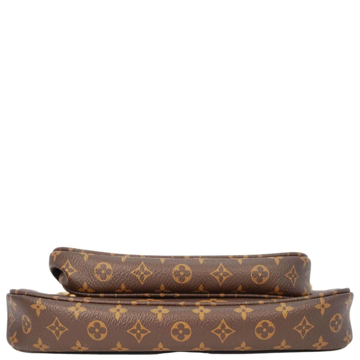 LOUIS VUITTON Multi Pochette Accessoires Monogram Canvas Crossbody Bag Brown
