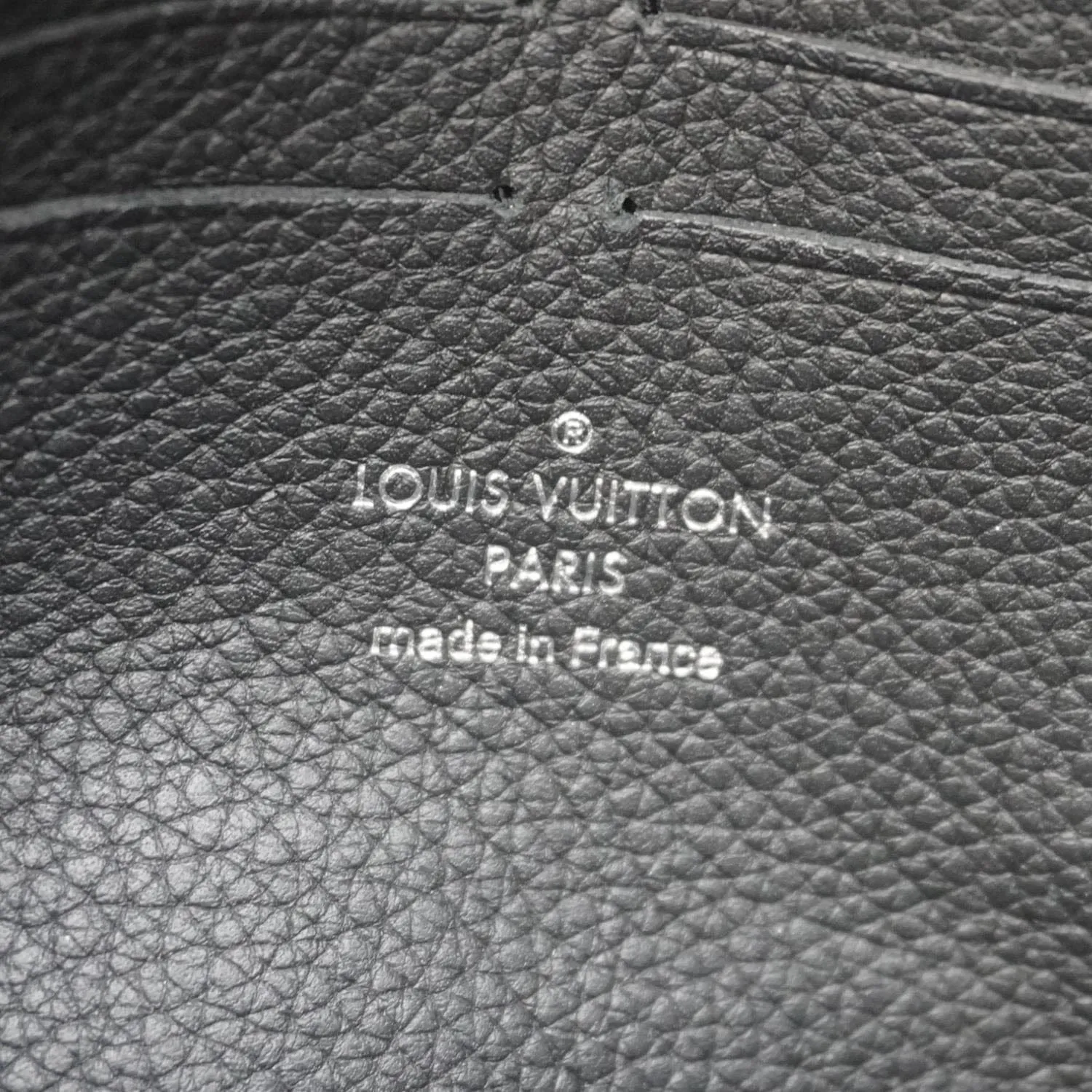 LOUIS VUITTON Mylockme Leather Chain Crossbody Bag Black