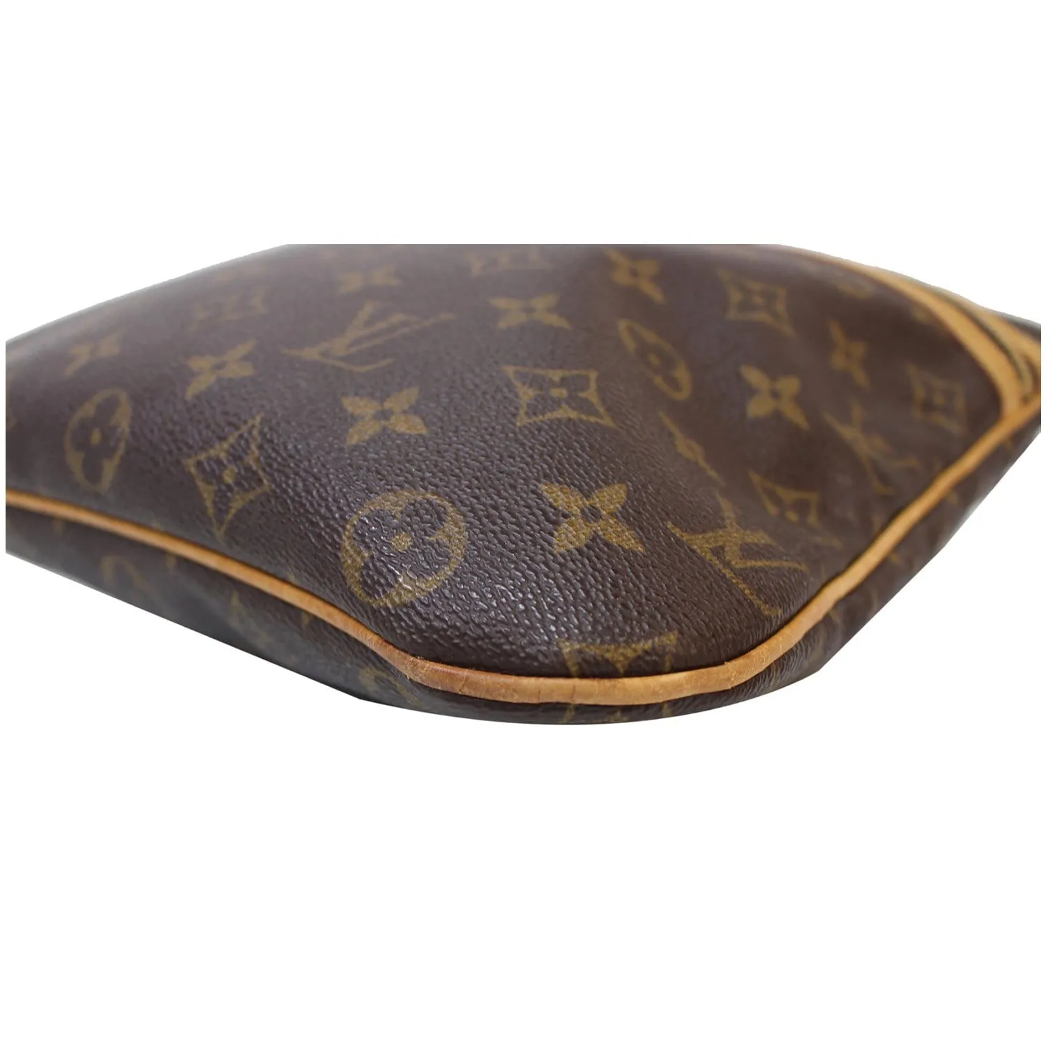 LOUIS VUITTON Pochette Bosphore Monogram Canvas Crossbody Bag Brown