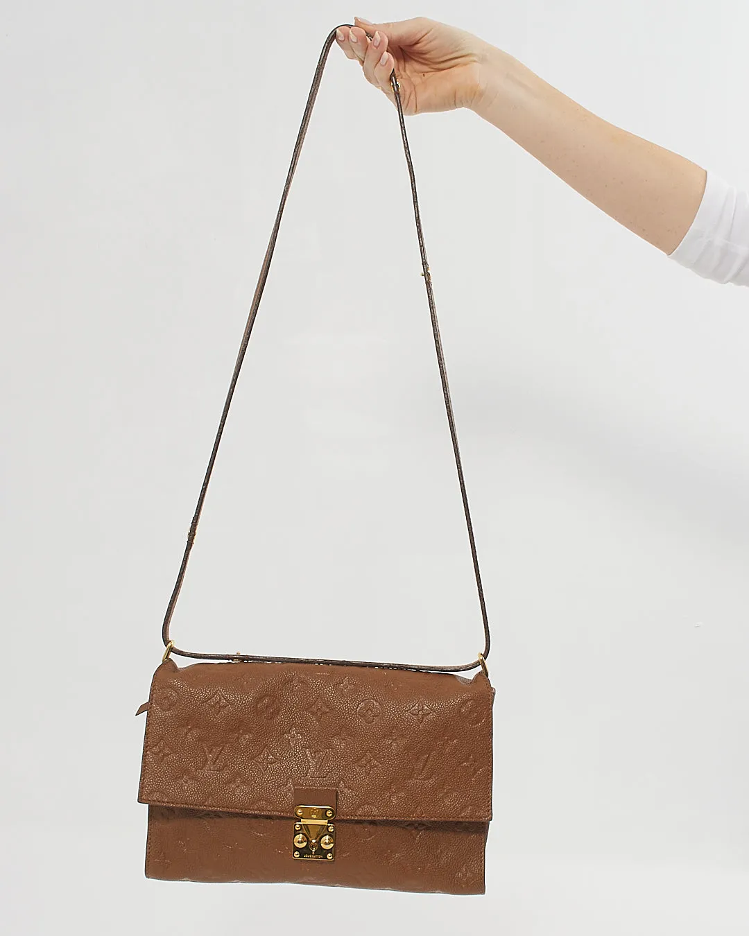 Louis Vuitton Tan Monogram Empreinte Fascinante Crossbody Bag