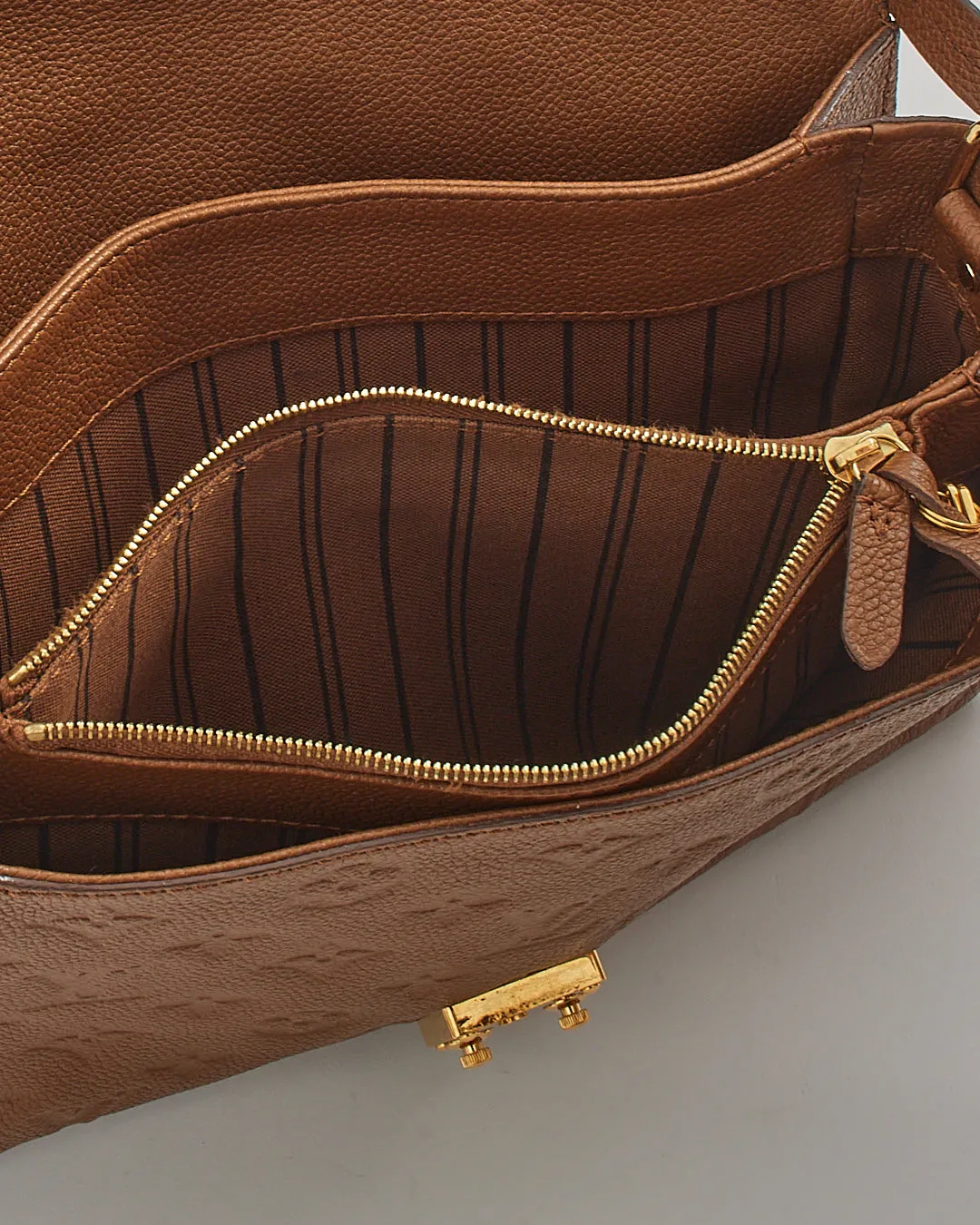 Louis Vuitton Tan Monogram Empreinte Fascinante Crossbody Bag