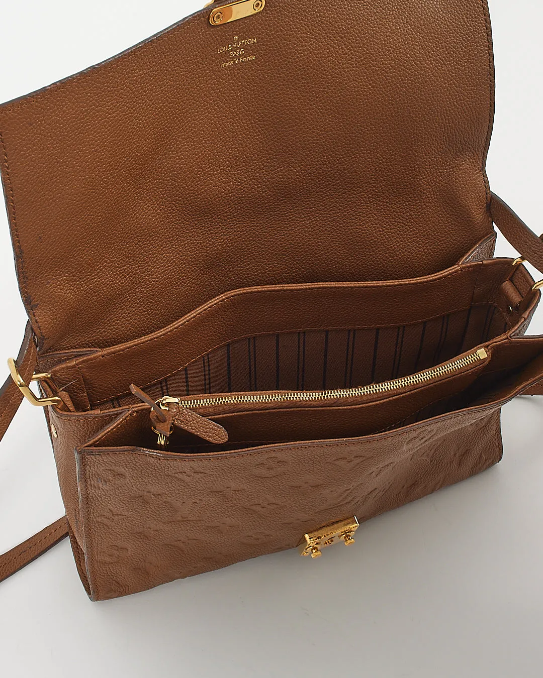 Louis Vuitton Tan Monogram Empreinte Fascinante Crossbody Bag