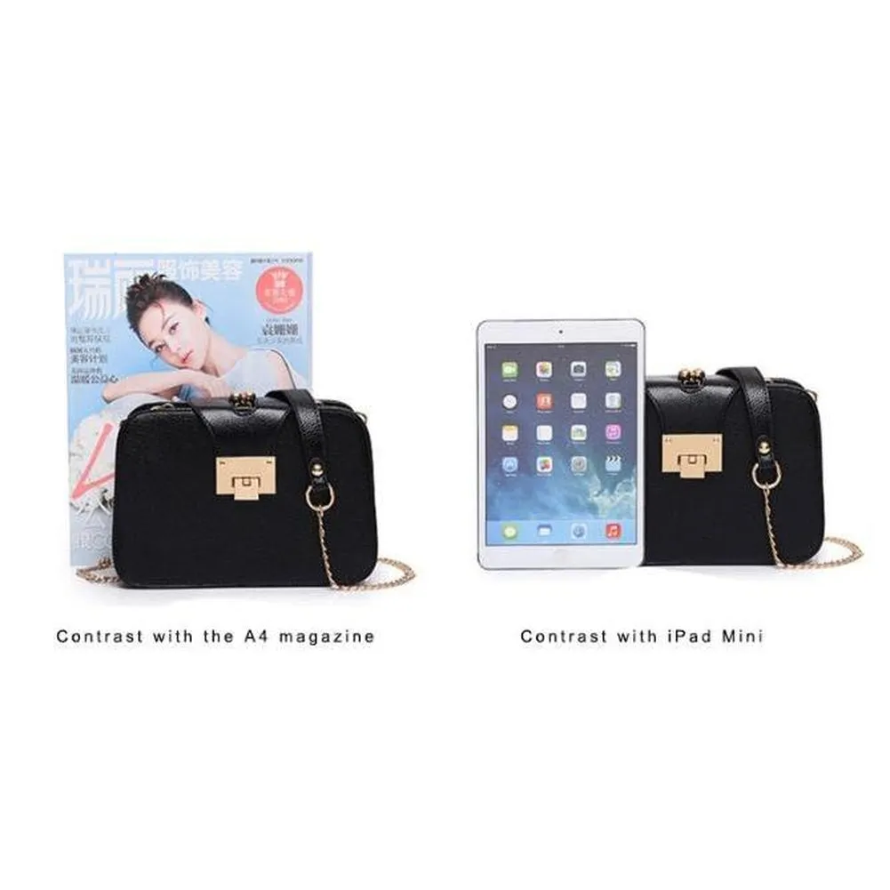 <bold>Clutch  / Messenger Bag  <br>Vegan-Leather