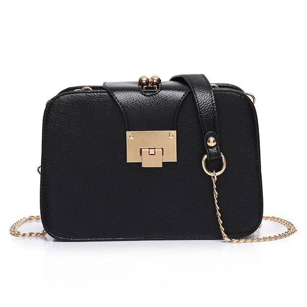 <bold>Clutch  / Messenger Bag  <br>Vegan-Leather