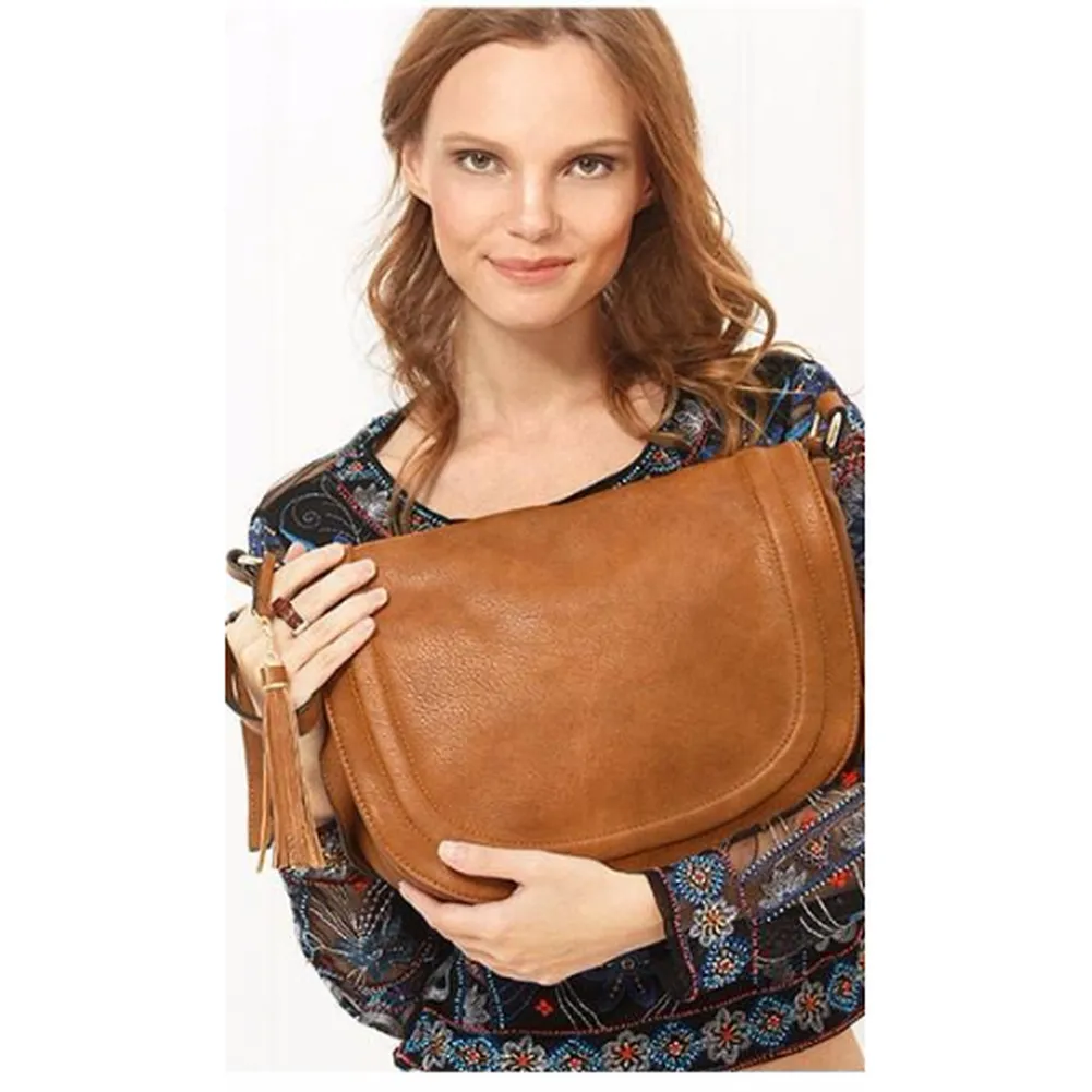 <bold>Messenger / Crossbody Bag <br>Vegan-Leather