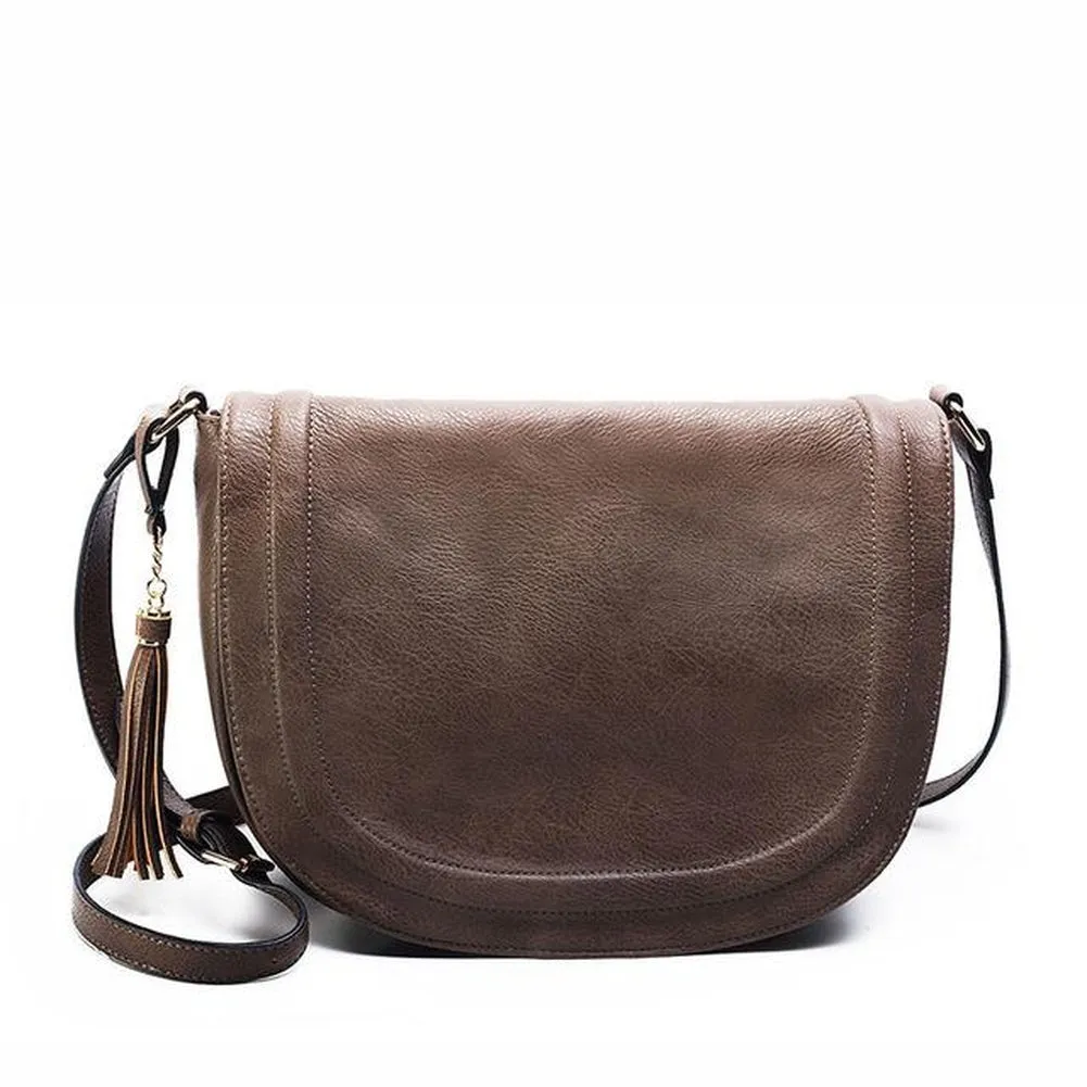 <bold>Messenger / Crossbody Bag <br>Vegan-Leather
