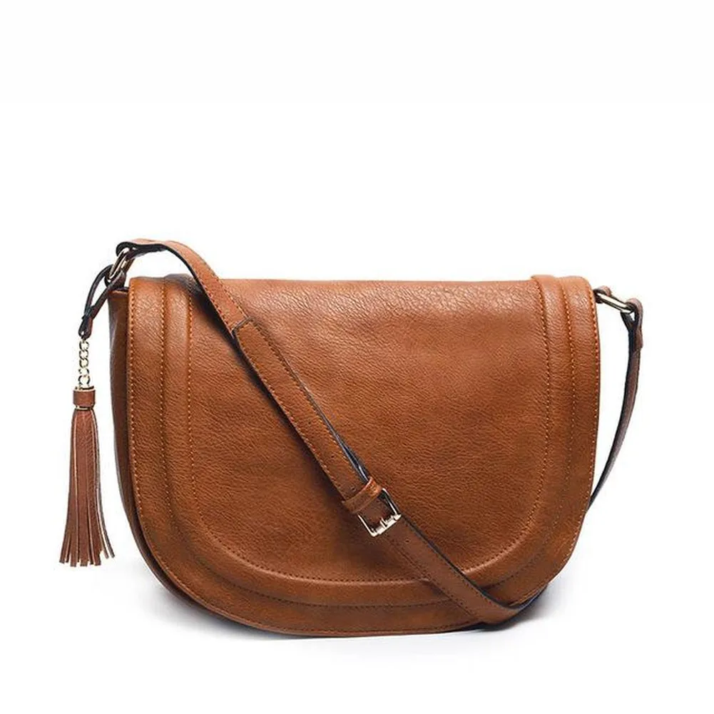 <bold>Messenger / Crossbody Bag <br>Vegan-Leather