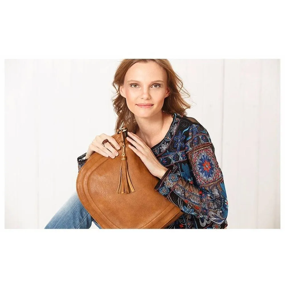 <bold>Messenger / Crossbody Bag <br>Vegan-Leather
