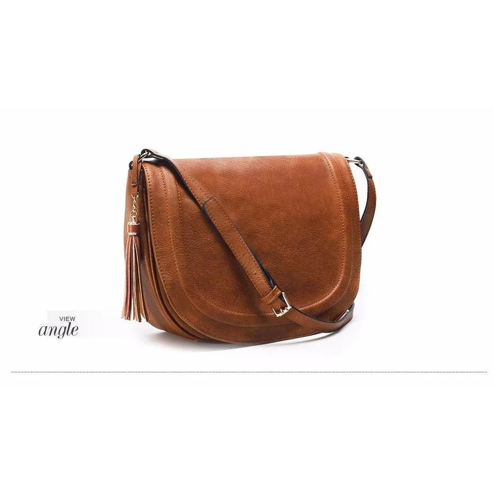 <bold>Messenger / Crossbody Bag <br>Vegan-Leather