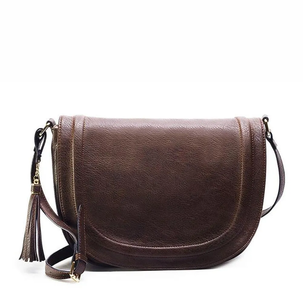 <bold>Messenger / Crossbody Bag <br>Vegan-Leather