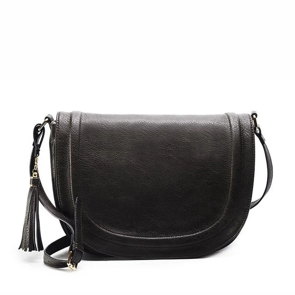 <bold>Messenger / Crossbody Bag <br>Vegan-Leather