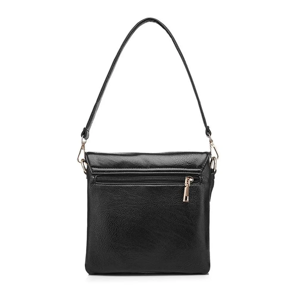 <bold>Messenger  / Shoulder Bag  <br>Vegan-Leather