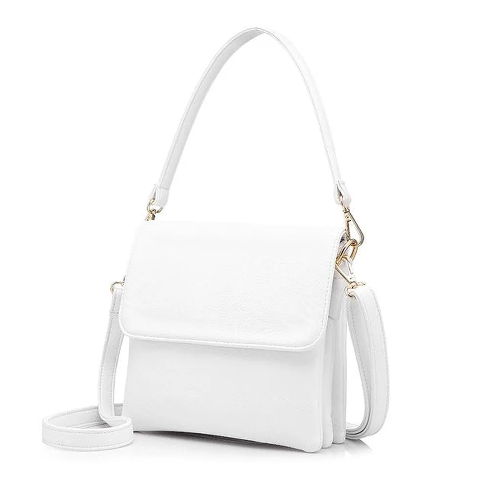 <bold>Messenger  / Shoulder Bag  <br>Vegan-Leather