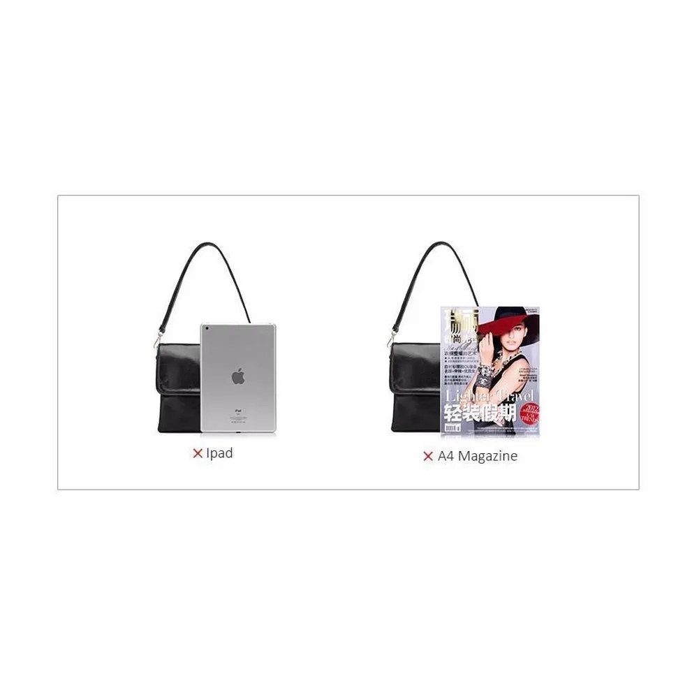 <bold>Messenger  / Shoulder Bag  <br>Vegan-Leather