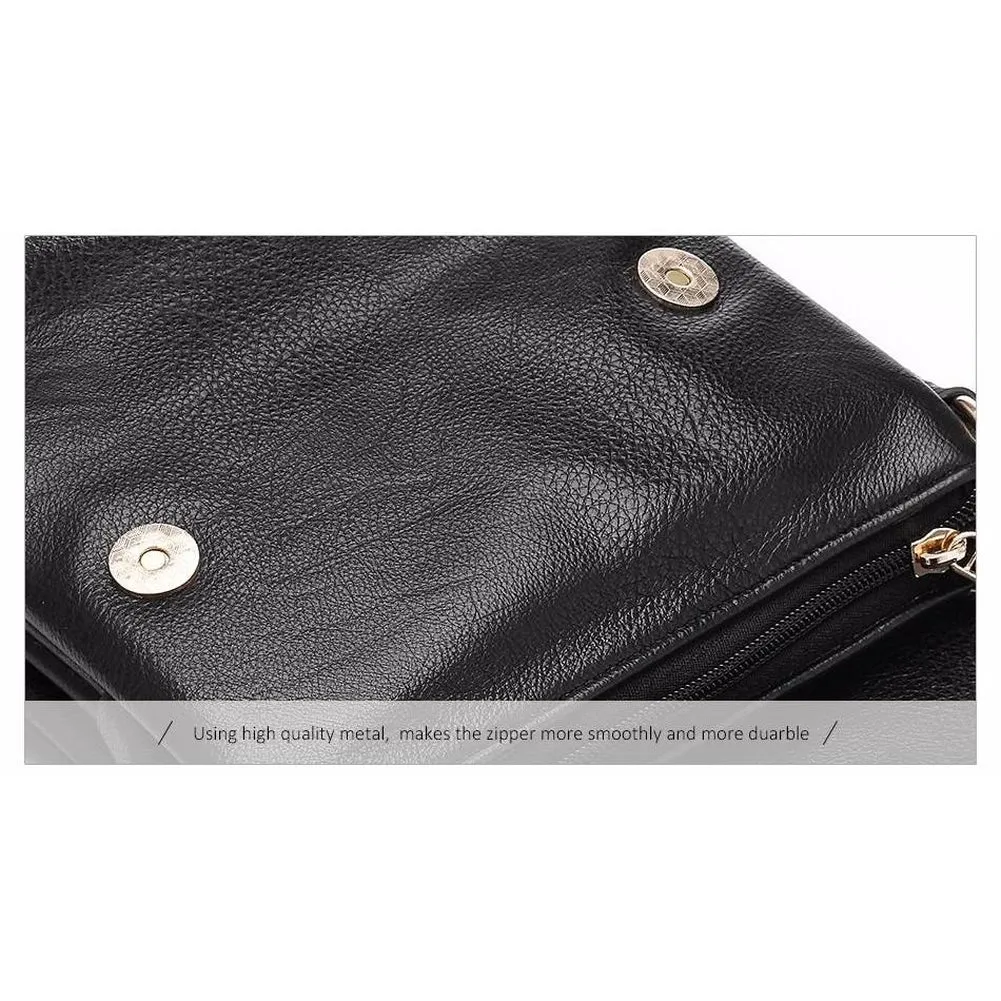 <bold>Messenger  / Shoulder Bag  <br>Vegan-Leather