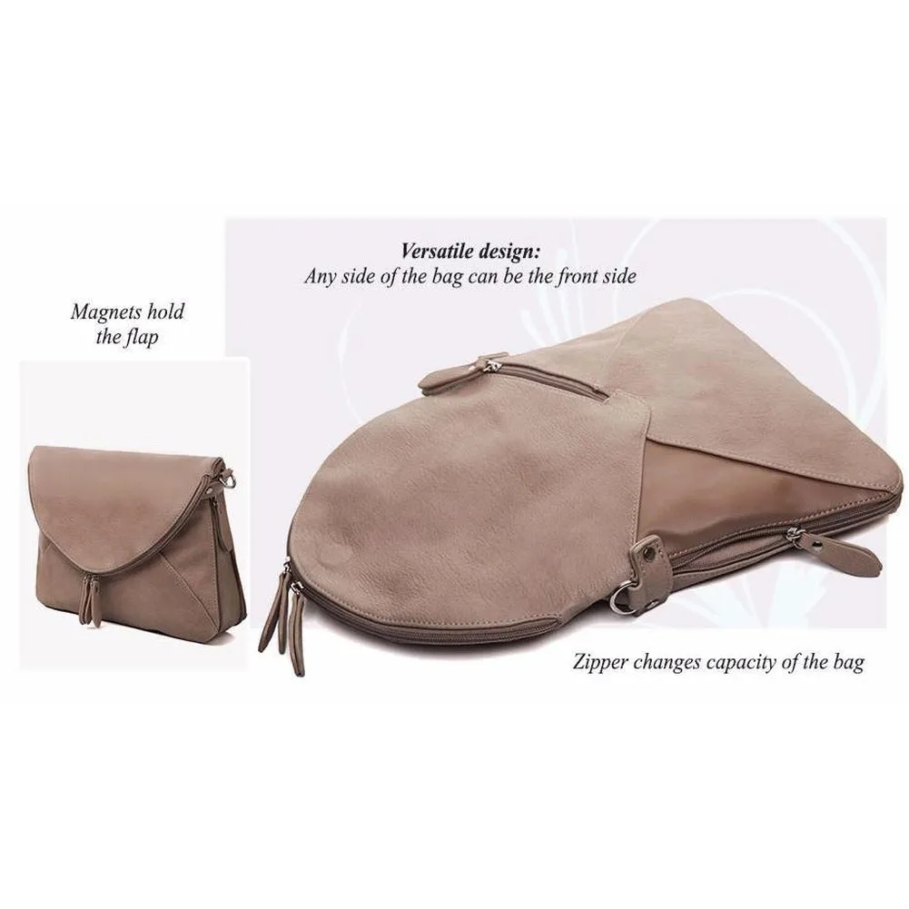 <bold>Messenger  / Shoulder Bag  <br>Vegan-Leather