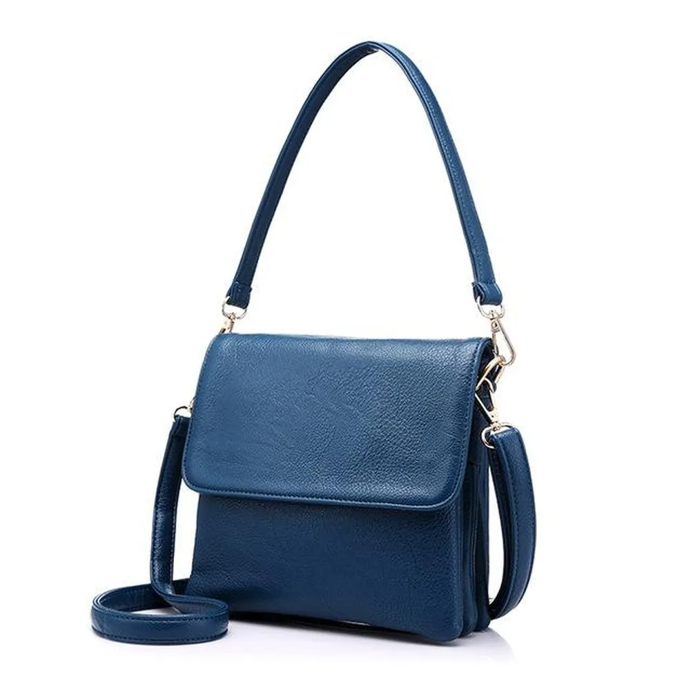 <bold>Messenger  / Shoulder Bag  <br>Vegan-Leather