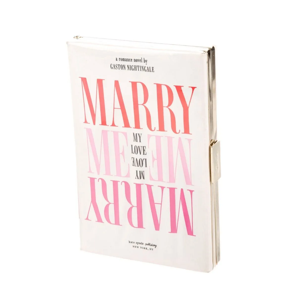 Marry Me My Love Book Clutch