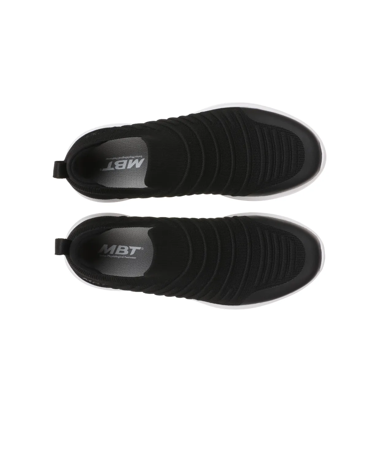 MBT M400 Slip On Black Mens Sneakers