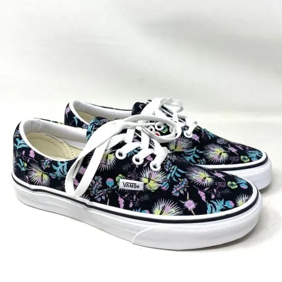 💖MEGA SALE💖VANS Era Paradise Floral Low  Black Women's  Canvas  VN0A54F13VD