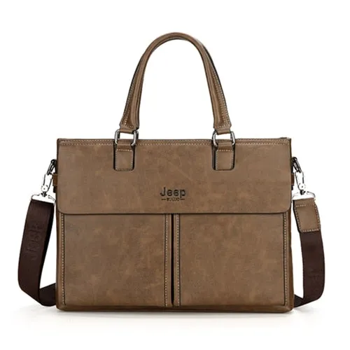 Men Briefcase for 14" Laptop