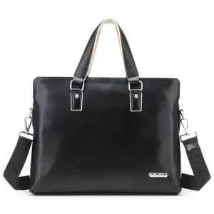 Men's Fashion Business Briefcase Bag - Black,Blue