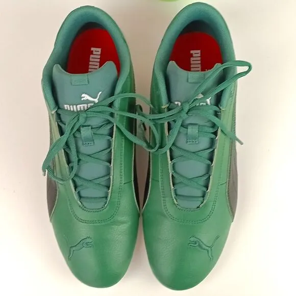 Men's Puma Ferrari R-Cat green sneakers with box sz 12