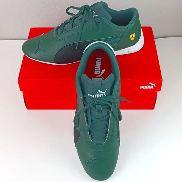 Men's Puma Ferrari R-Cat green sneakers with box sz 12
