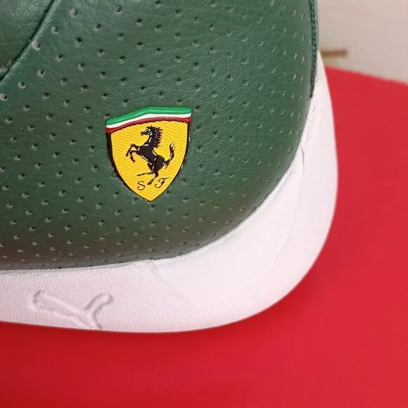 Men's Puma Ferrari R-Cat green sneakers with box sz 12