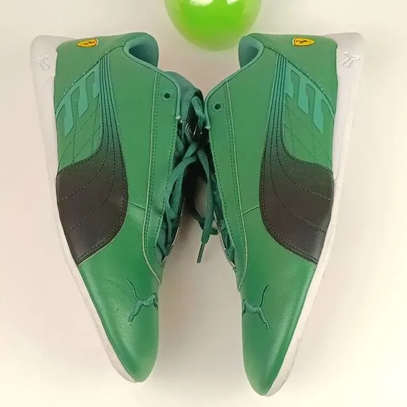 Men's Puma Ferrari R-Cat green sneakers with box sz 12