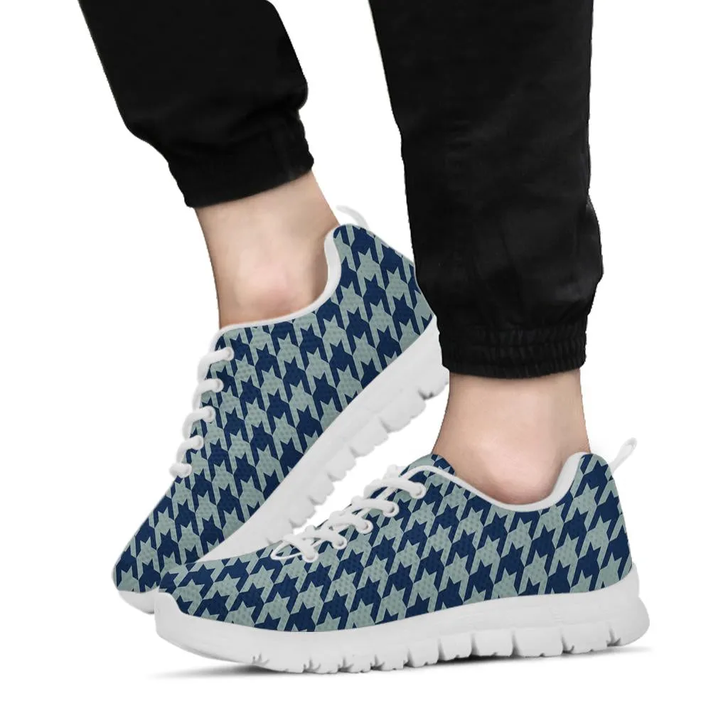 Mesh Sneakers_Blue on Silver_D_HT Pattern