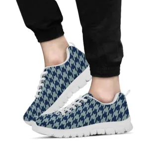 Mesh Sneakers_Blue on Silver_D_HT Pattern
