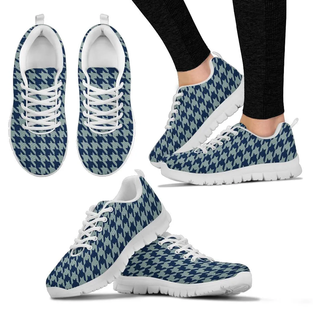 Mesh Sneakers_Blue on Silver_D_HT Pattern
