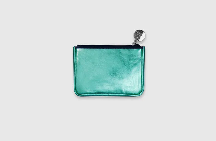 Metallic Green Happy Purse