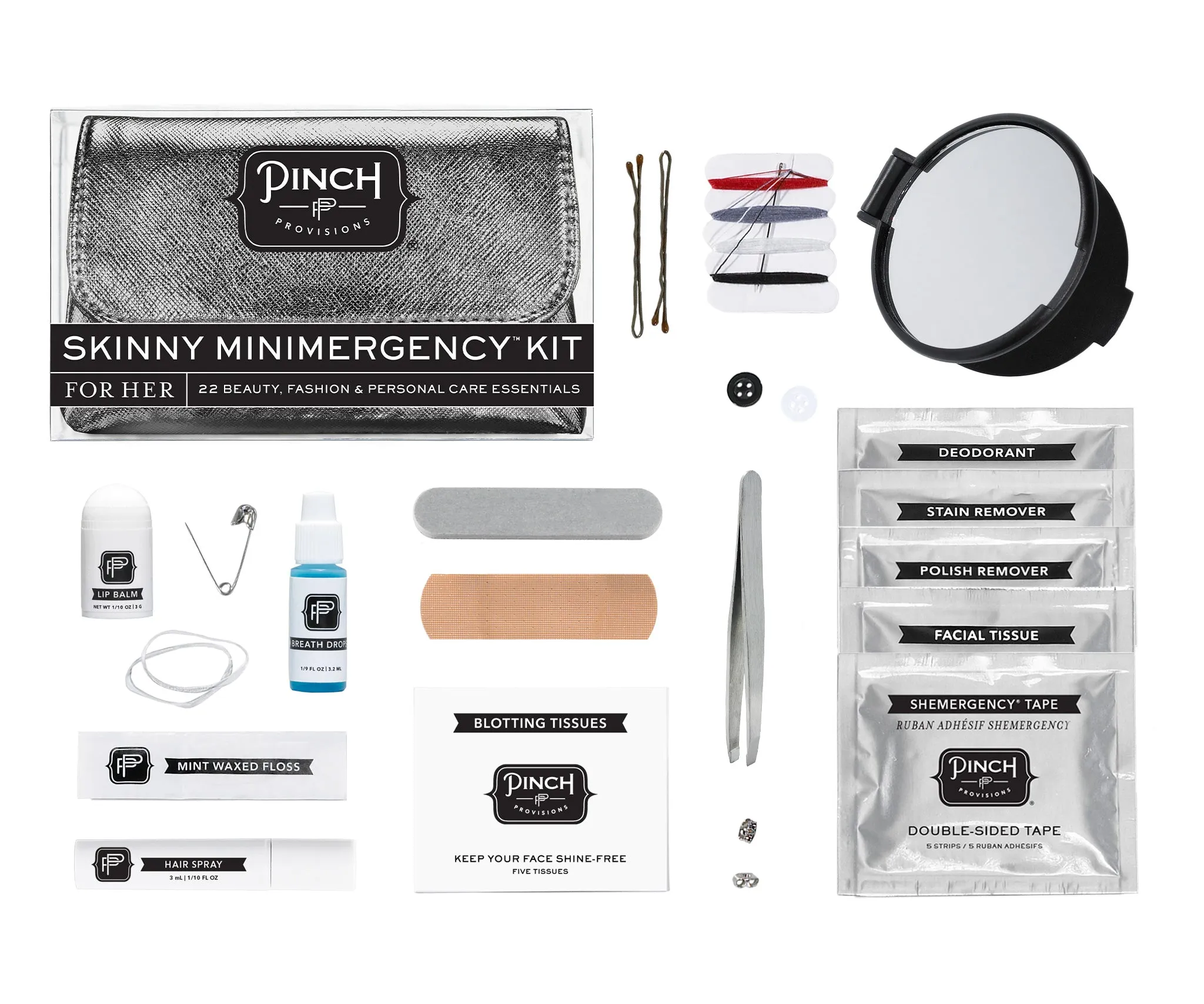 Metallic Skinny Minimergency Kit