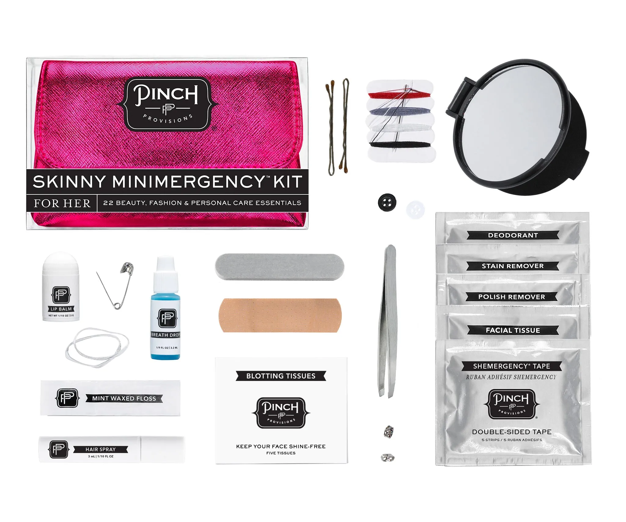 Metallic Skinny Minimergency Kit