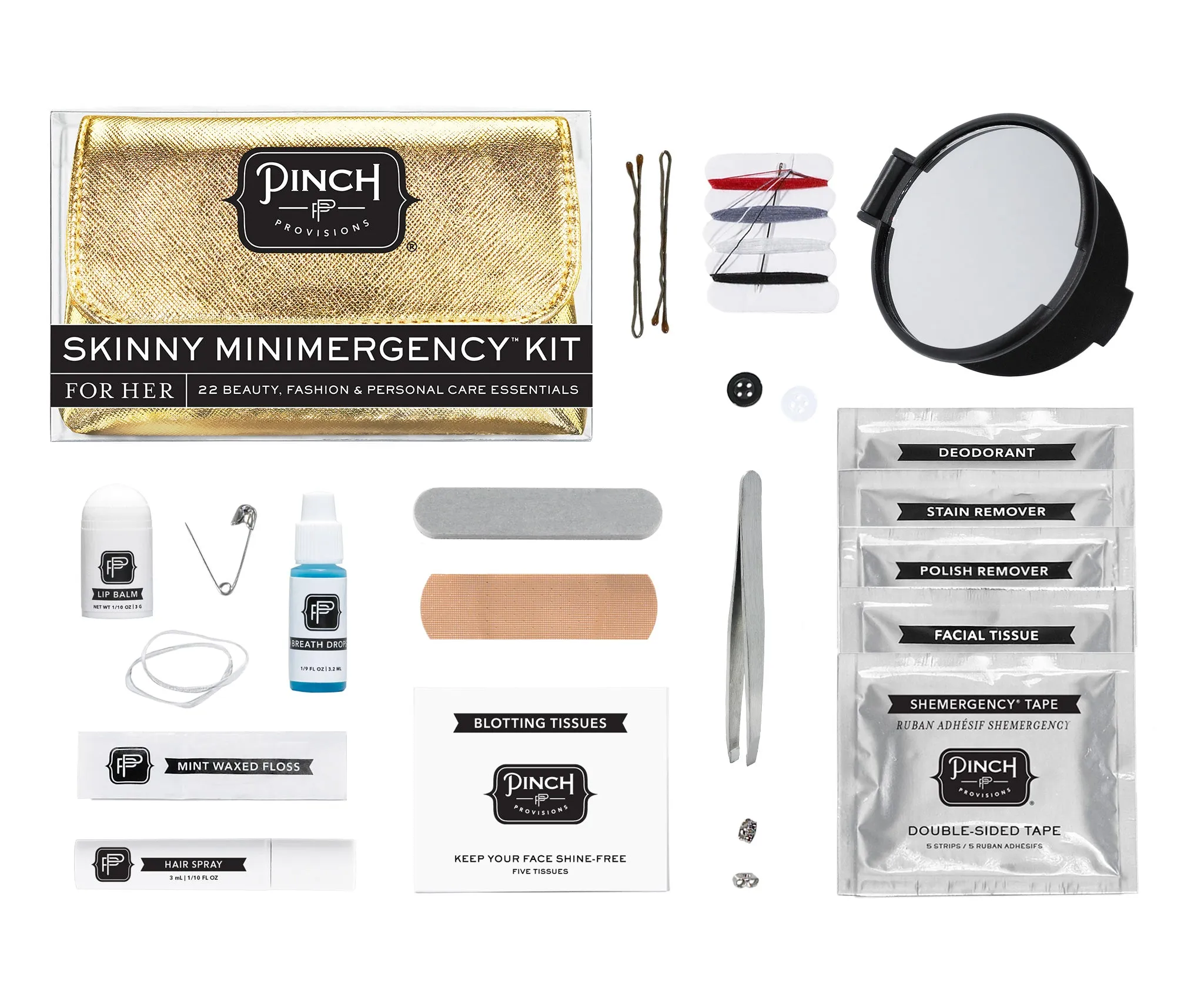 Metallic Skinny Minimergency Kit