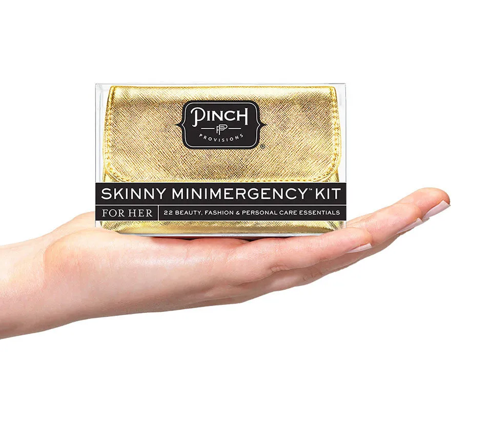 Metallic Skinny Minimergency Kit