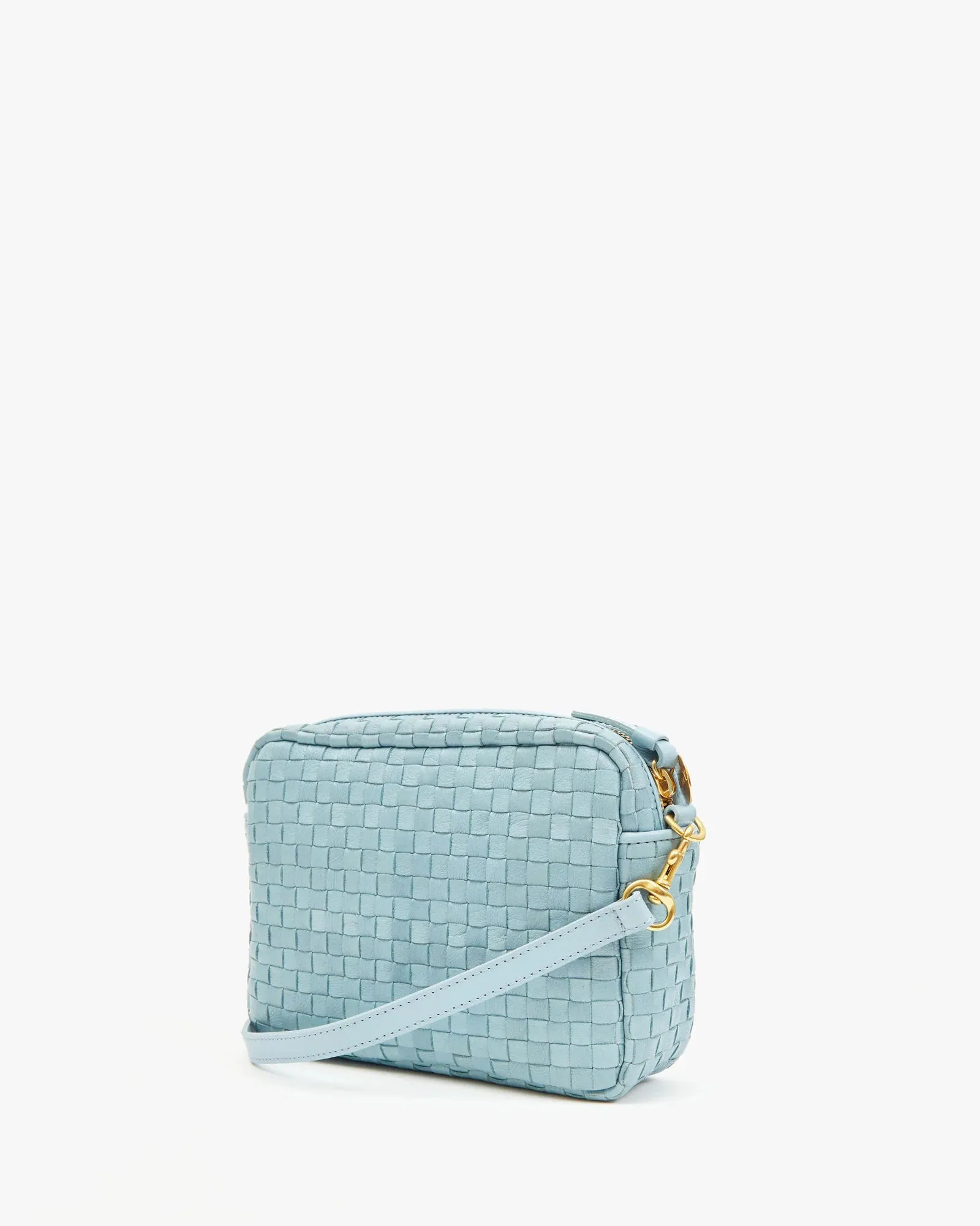Midi sac woven in sunbleaced sky blue