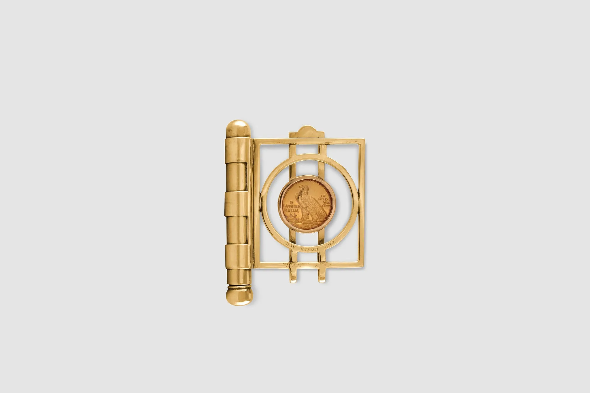 Money Clip with Telescopic Pencil