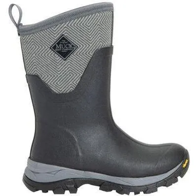 Muck Women's Arctic Ice AGAT Mid Waterproof Outdoor Boot - Black - ASVMA-101
